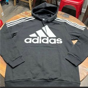 Adidas sweatshirt. Black. Size Large Tall (LT) NWT
